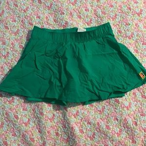 Vintage inspired Nike Athletic green skort